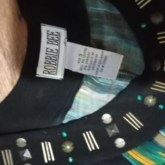 Colorful Geometric Ladies Dress - Picture 5 of 5